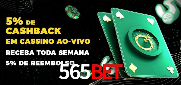 Promoções do cassino ao Vivo 565bet